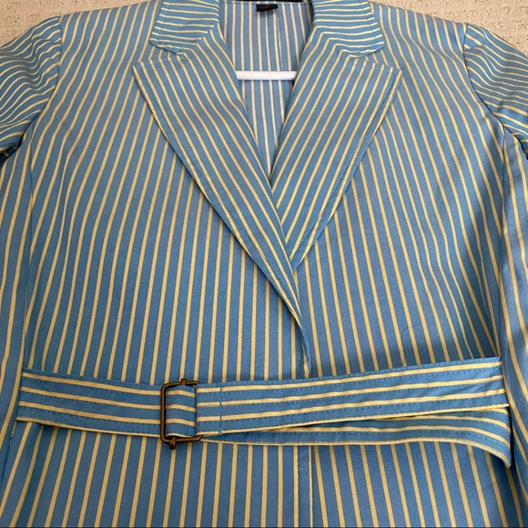 Express Studio Striped Wrap Blazer - Picture 3 of 7